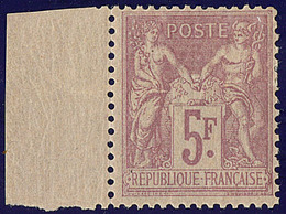 * No 95f, Lilas Vif, Petit Bdf. - TB - 1876-1878 Sage (Type I)