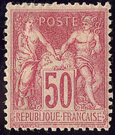 * No 104, Fortes Charnières Sinon TB - 1876-1878 Sage (Type I)