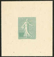 (*) Essai De Couleur Sans La Valeur. No 130, Feuillet 52x53mm. - TB - Altri & Non Classificati