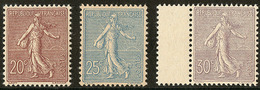 ** Nos 131 à 133 Bdf. - TB - Other & Unclassified