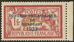 ** Congrès De Bordeaux. No 182, Petit Bdf, Très Frais. - TB - Other & Unclassified