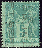 Surcharge 5 Lignes. No 15, SEPT, Sans Quantième, Pli, TB D'aspect - 1893-1947