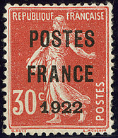 Postes France.  No 38, Une Dent Courte Sinon TB - 1893-1947