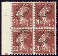 ** No 54, Bloc De Quatre Bdf. - TB - 1893-1947