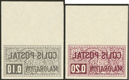 ** Impression Inversée, Couleurs Adoptées, Non Dentelés. Nos 154A, 154B, Tous Deux Bdf, Superbe. - R (tirage 25)(N°et Co - Autres & Non Classés