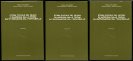 "Histoire Postale Sardaigne" Par P. Vollmeier, éd. 1985, 3 Volumes Reliés En 1 étui, état Neuf - Altri & Non Classificati