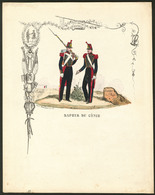 Lettre. Lettre De Soldat. Polychrome "Sapeur Du Génie", Signée "Mondor De L'Aigle", Impr. Fournier, Neuve. - TB - Non Classés