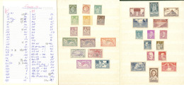 ** 1900-1964 (Poste), Entre Les N°115/1422, + 11, 51, 61, 86, 97 Et 102, Des Ex *. - TB (liste S. Demande) - Collections