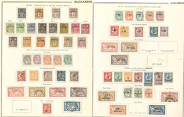 * Collection. 1899-1928 (Poste, Taxe), Complète Sauf Poste 47, 49, 50 Et 59, Des Ex Obl. - TB - Autres & Non Classés