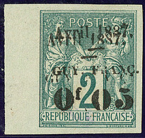 (*) Double Surcharge. No 3a, Bdf, Jolie Pièce. - TB. - R - Autres & Non Classés