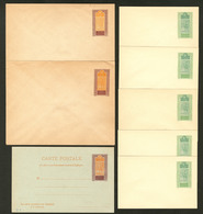 Lettre. Entiers Postaux. Sept Enveloppes Et Une CPRP, Dont Doubles, Neuves. - TB - Autres & Non Classés