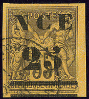 Surcharge "NCE" étroite. No 4 (Maury 2b). - TB. - R - Autres & Non Classés