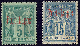 * PORT-LAGOS. Nos 1 (*), 3. - TB - Autres & Non Classés