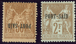 * Nos 12a (fortes Charnières), 17. - TB - Other & Unclassified