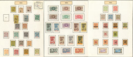 * Collection. 1887-1944 (Poste, PA, Taxe), Quasiment Complète Dont Des Ex Obl. - TB - Autres & Non Classés