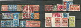 * Collection. Variétés. 1919-1945 (Poste), Petites Et Moyennes Valeurs Entre Les N°14/287, Qqs Ex **. - TB - Autres & Non Classés