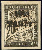 * Taxe. Double Surcharge. No 21, Jolie Pièce. - TB. - R - Autres & Non Classés