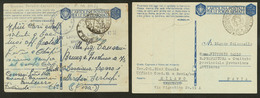 Lettre. ITALIE. Franchise Militaire. Deux CP De 1942 Avec Citations De Victor Emmanuel Et Mussolini. - TB - Zonder Classificatie