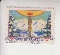 Zwxeden Kerstvignet Cat. AFA Julemaerker Norden Sverige Hjärt-Lungfonden Jaar 1922/1923 - Annate Complete