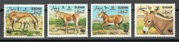 Sudan - 1994 - ( Wild Ass - Animals ) - Complete Set - MNH (**) - Esel