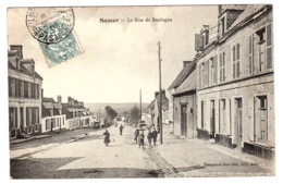 SAMER (62) - La Rue De Boulogne - Ed. Hermand-Bouchez - Samer