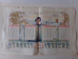 Calendrier " Femina " 1904 ( Dans L'état ) - Formato Grande : 1901-20