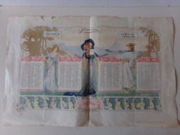Calendrier " Femina " 1904 ( Dans L'état ) - Grossformat : 1901-20