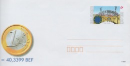 3439   Carta   Entero Postal  Belgica, Brussel, Bruxelles, Euro, Nuevo - Briefumschläge