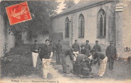 Thème. Métier    Pompiers     Noizay  37 . Manœuvre De Pompiers   (Voir Scan) - Otros & Sin Clasificación