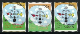 Sudan - 2001 - 2002 - ( UN - Year Of Dialogue Among Civilizations / Dialog / Dialogo ) - Complete Set - MNH (**) - Emissions Communes