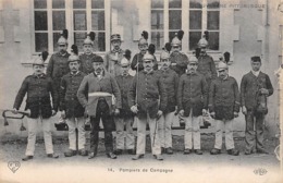 Thème. Métier    Pompiers    Auvergne Pittoresque 63. Pompiers De Campagne  (Voir Scan) - Sonstige & Ohne Zuordnung