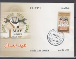 EGYPTE  2019       Premier Jour         COTE    4 € 50 - Lettres & Documents