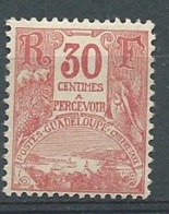 Guadeloupe - Taxe - Yvert N° 19 *  -  Ah 31514 - Postage Due