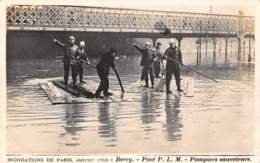 Thème.Métier    Pompiers    Paris  75   Bercy Pompiers Sauveteurs  (Voir Scan) - Autres & Non Classés