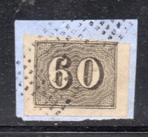 APR410 - BRASILE 1850 , Yvert N. 14 Non Dentellato Usato  (2380A)  Cifre - Used Stamps