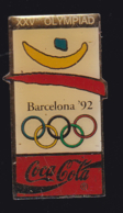 59784-Pin's.Coca-Cola.Jeux Olympiques.Barcelone. - Coca-Cola