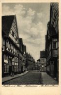 CPA AK RINTELN A.d. WESER Backerstrasse Alte Fachwerkhauser (865034) - Rinteln