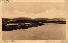 CPA AK RINTELN A.d. WESER Badeanstalt Mit Blick Auf Die Weserkette (865184) - Rinteln