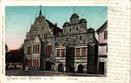 CPA AK Gruss Aus RINTELN Rathaus (865199) - Rinteln