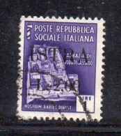 APR1510 - ISTRIA POLA 1945 , 2 L. Su 1 L. N. 30 Usato - Occ. Yougoslave: Istria