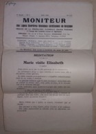 Vieux Journal Moniteur Des Ligues Ouvrières Féminines Chrétiennes De Belgique - Mai 1933 - Revues & Journaux