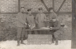 CPA 2759 - MILITARIA - Carte Photo Militaire - Un Groupe De Soldats Allemands à HÖHR - WESTERWALD Pour SCHILTIGHEIM - Personaggi