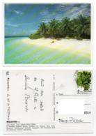 Maldives 002, Atoll, Beau Timbre Arbre - Maldivas