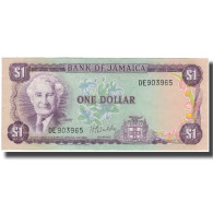 Billet, Jamaica, 1 Dollar, KM:59b, TTB+ - Jamaique