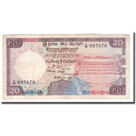 Billet, Sri Lanka, 20 Rupees, 1985, 1985-01-01, KM:93b, TB+ - Sri Lanka