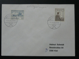 Slania Stamps Postmark Paquebot M/S ??? 1981 On Cover Greenland 69880 - Postmarks