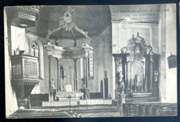 Delcampe - Cpa Du 22 La Prénessaye Intérieur De L' église    ----    Canton Loudéac (1)  LZ38 - Loudéac