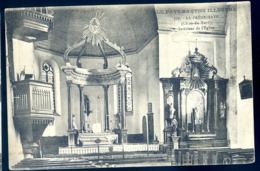 Delcampe - Cpa Du 22 La Prénessaye Intérieur De L' église    ----    Canton Loudéac (2)  LZ38 - Loudéac