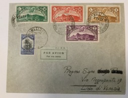 SAN MARINO   PAR AVION   PER VIA AEREA   1937. - Lettres & Documents