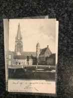 Loo Lo-Reninge Loo. - Eglise Et Hôtel De Ville. 1902 Naar Ypres - Lo-Reninge